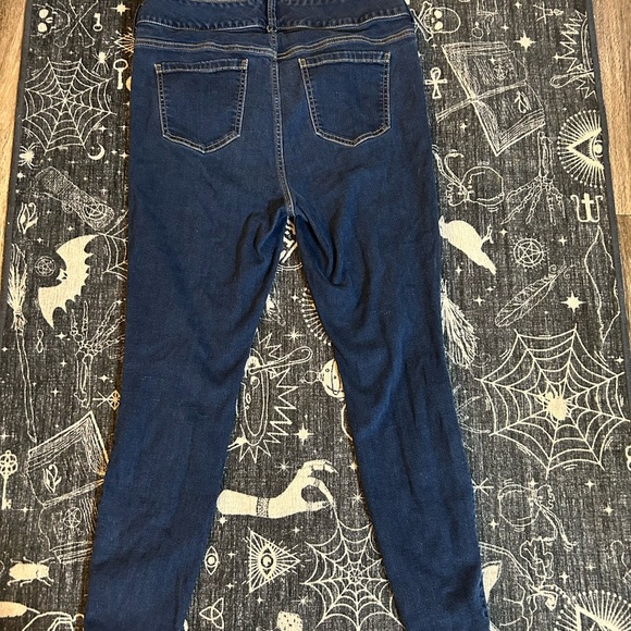 Torrid Dark Blue Women's Skinny Jeans - Picture 3 of 3